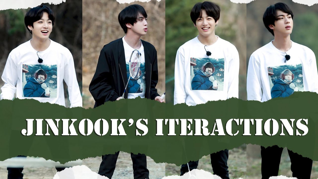Jinkook's interactions in ep.53-56 
