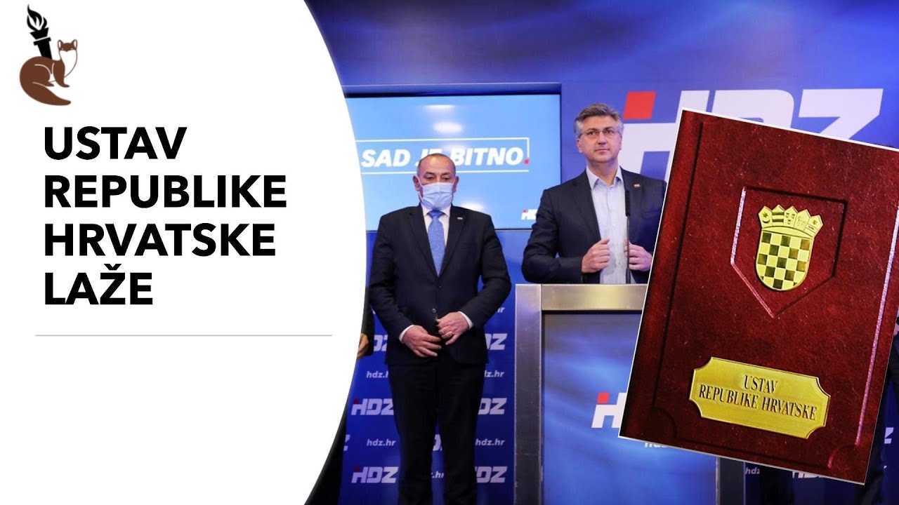 Ustav Republike Hrvatske Laže