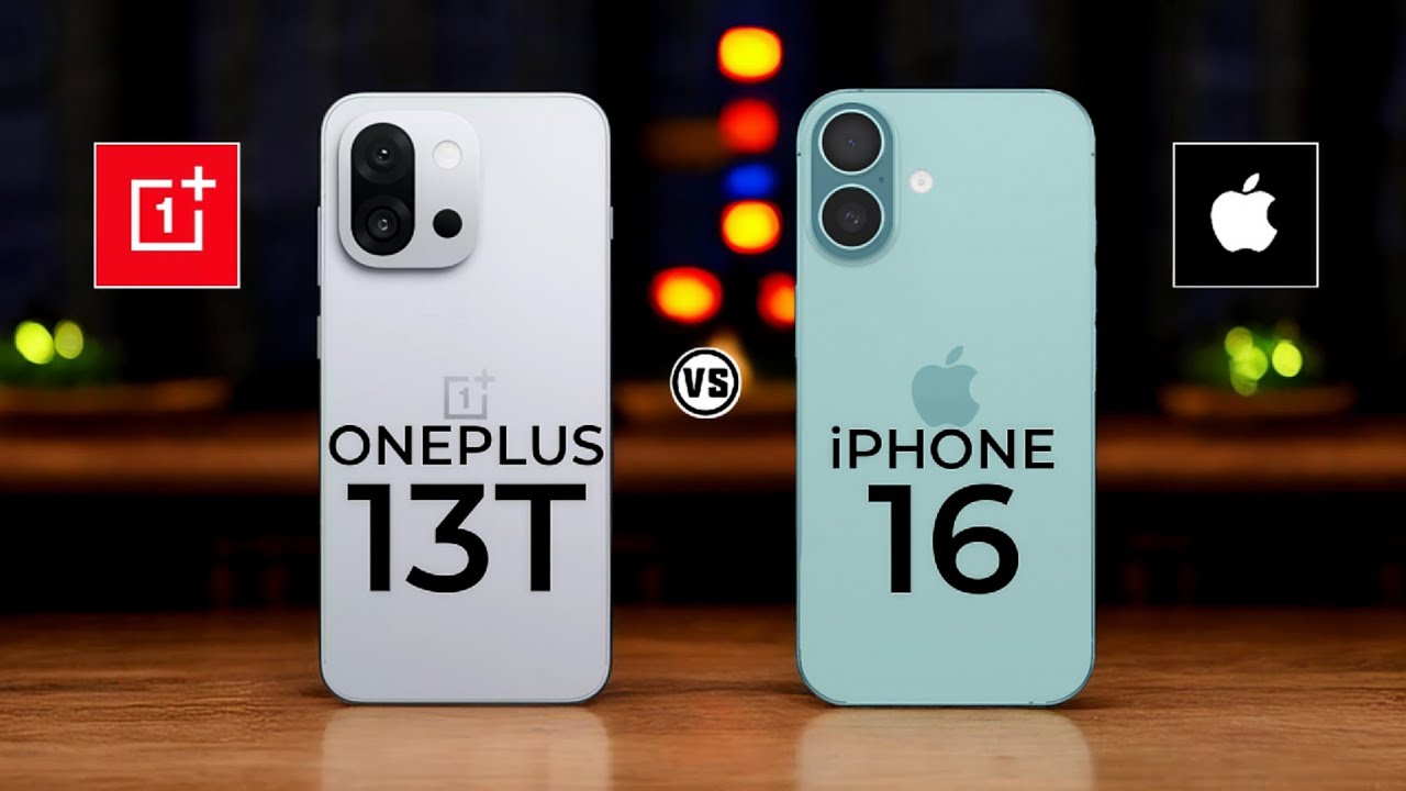 Oneplus 13T Vs iPhone 16  #Trakontech