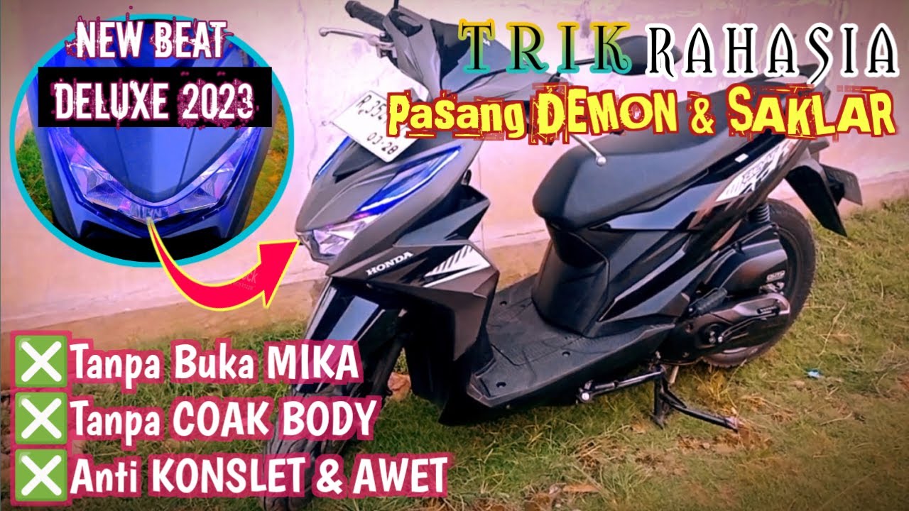 CARA PASANG DEMON DAN SAKLAR TANPA BUKA MIKA TANPA COAK||NEW BEAT DELUXE 2023