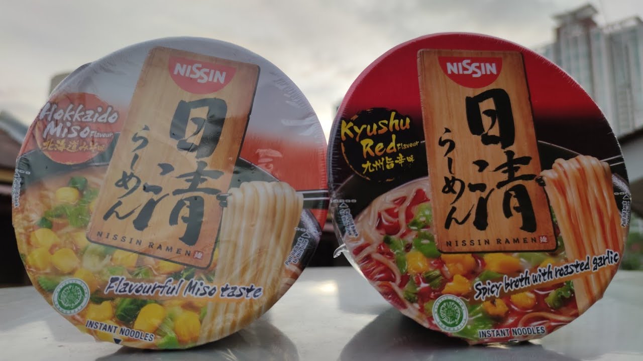 Makan Maggie jepun, sempoi gak.