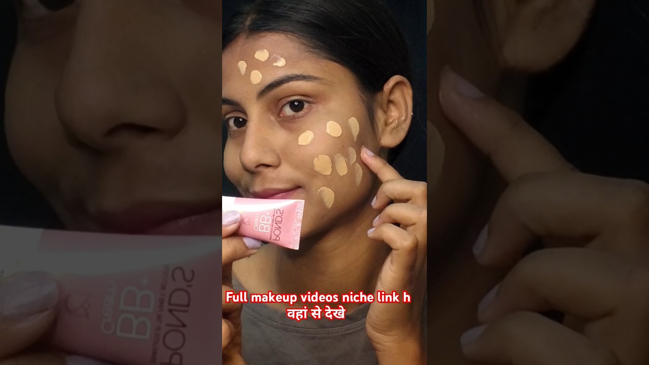 ponds BB cream full makeup tutorial#viralmakeuphacks#pondsbb#bbcream#makeup#hack#youtubeshorts#virls