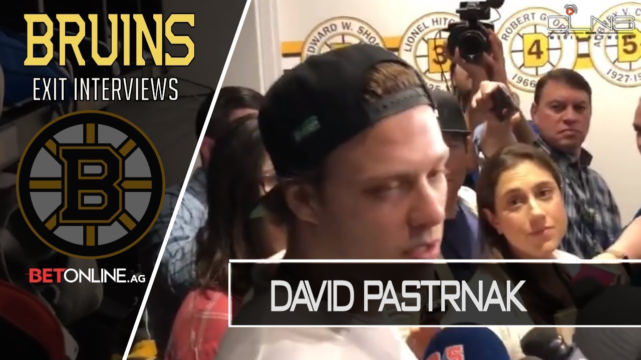 David Pastrnak Bruins Exit Interview | Stanley Cup loss 