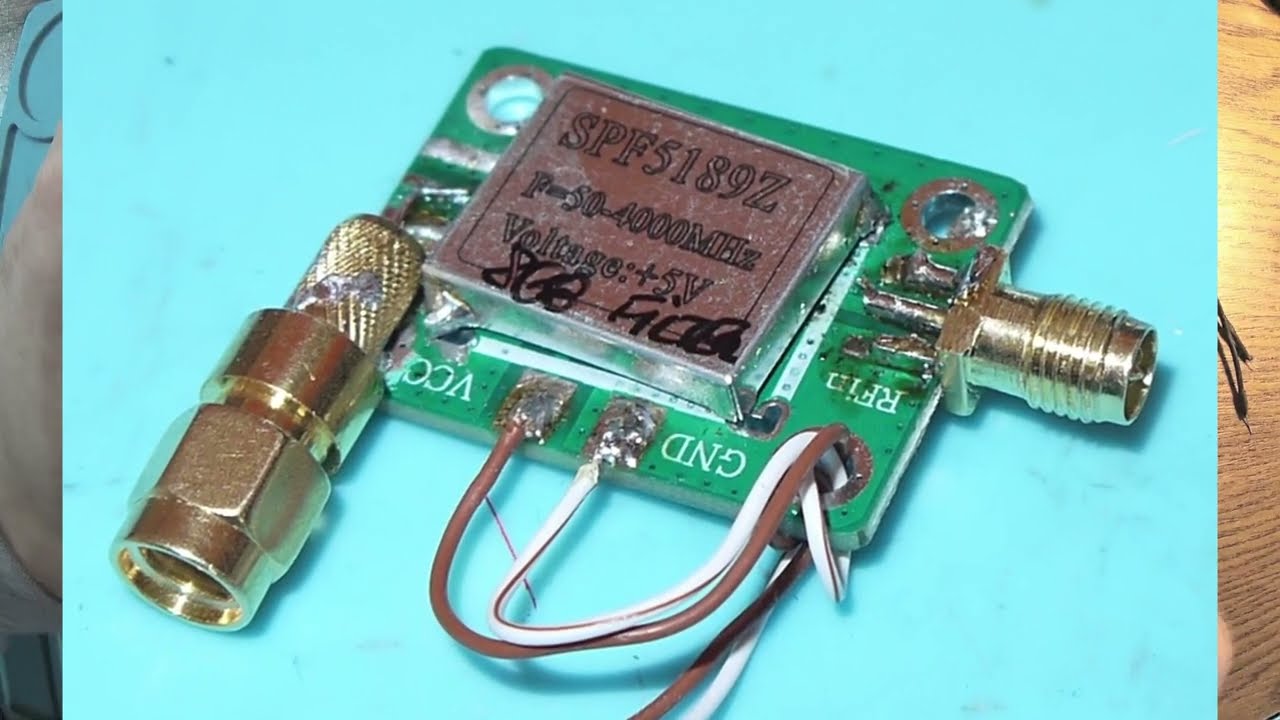 SPF5189Z MOD отфильтрован для LoRa