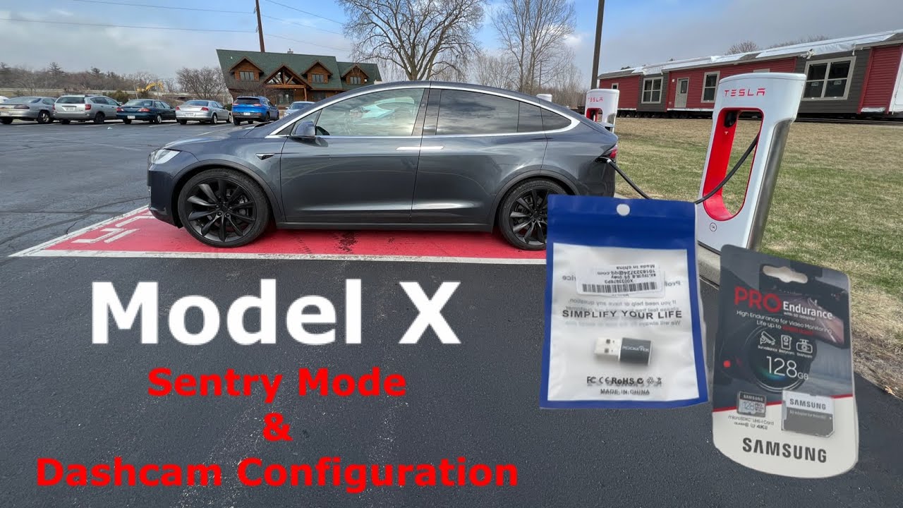 Конфигурация видеорегистратора Tesla Model X и режима Sentry!