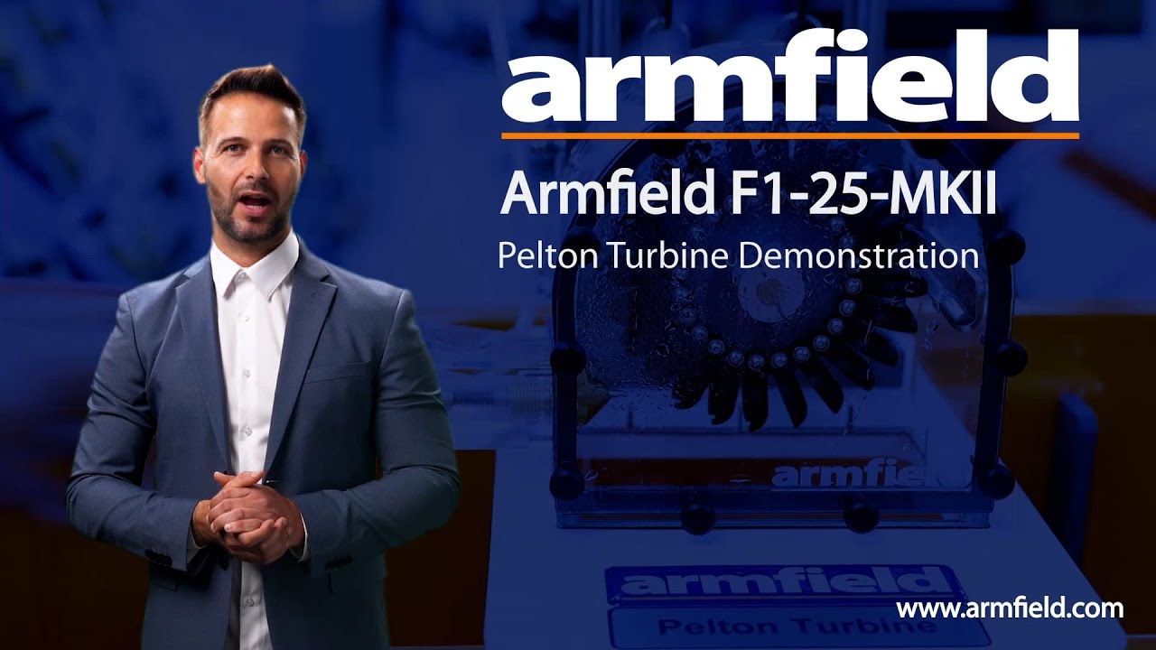 Armfield F1-25-MKII Pelton Turbine Demonstration
