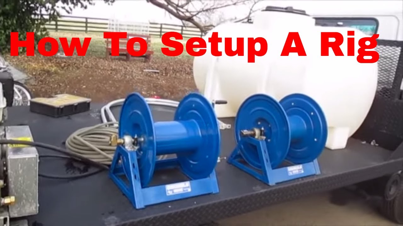 Pressure Washing Rig Set Up Basic Overview