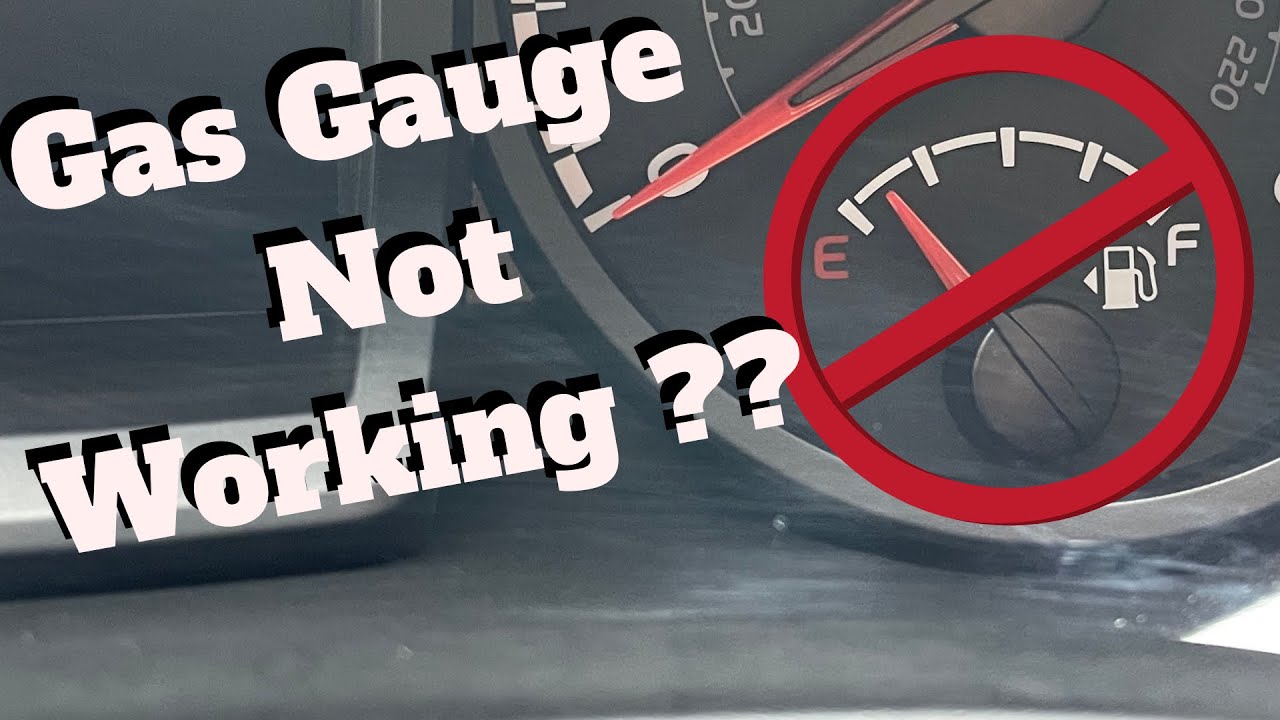 Gas gauge not working ? Some test to check it