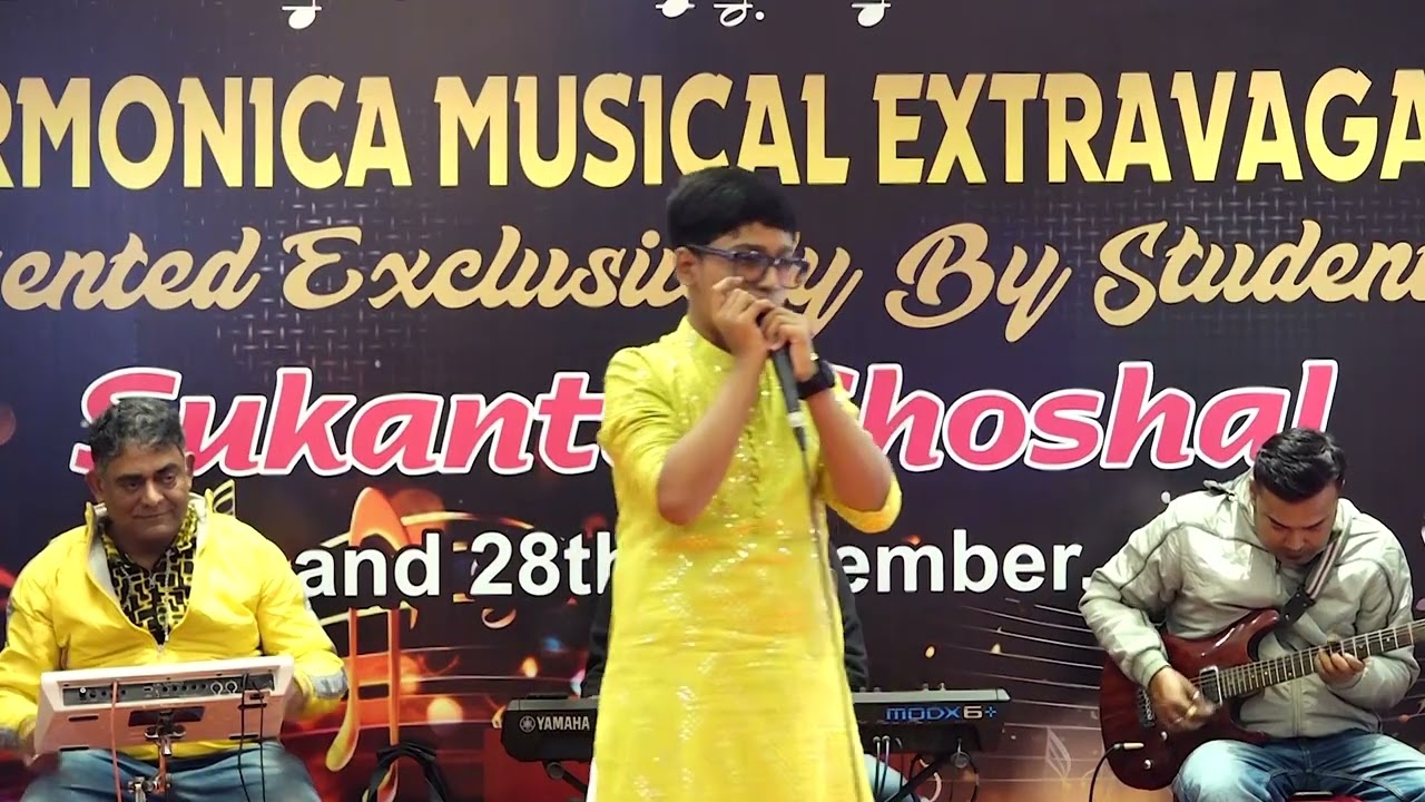 Kajra re | A soulful performance by Aditya Sarkar on the harmonica |