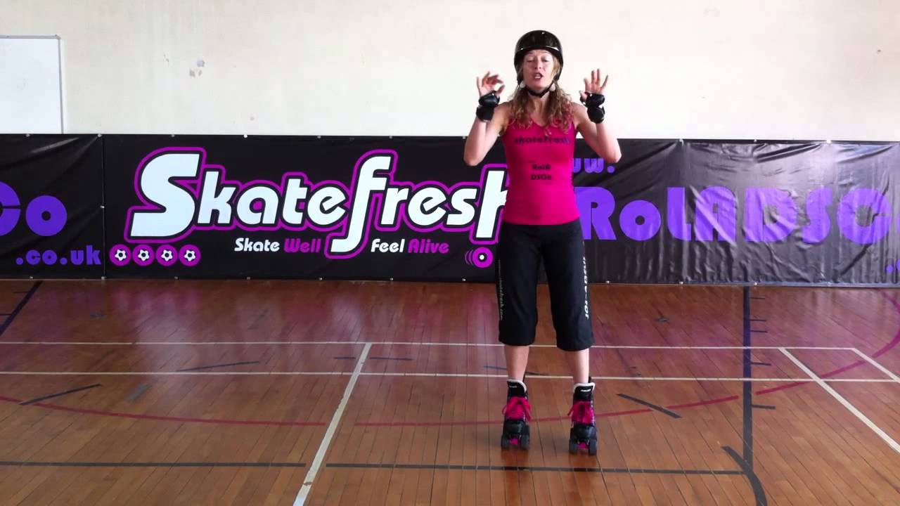 How to do a two footed spin on quad and roller skates