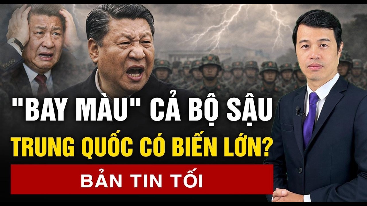 Quân khu Thượng Hải biến động hỗn loạn các nhân sự cấp cao | 60 Giây Tinh Hoa TV