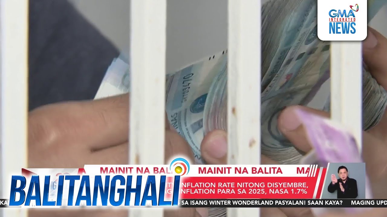Inflation quickens to 1.8% in Dec 2025 | Balitanghali