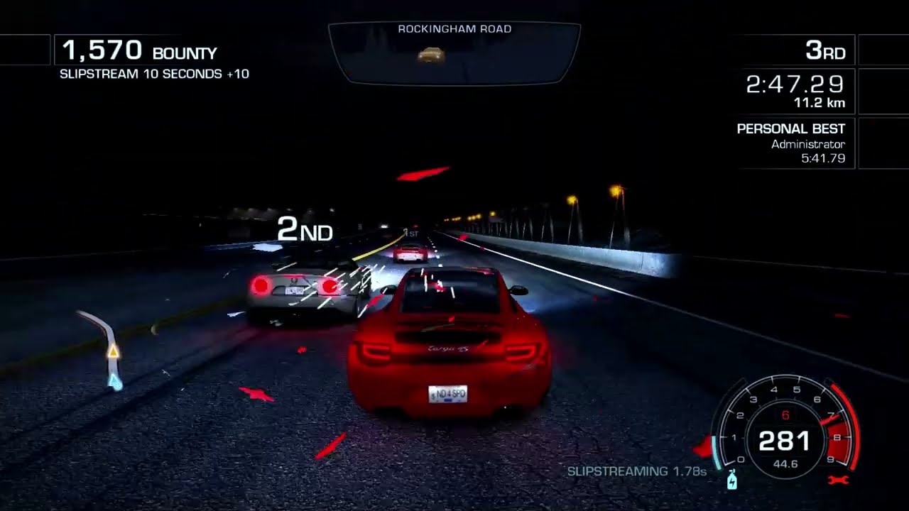 NFS HOTPERSUIT PORCHE NIGHT RACE