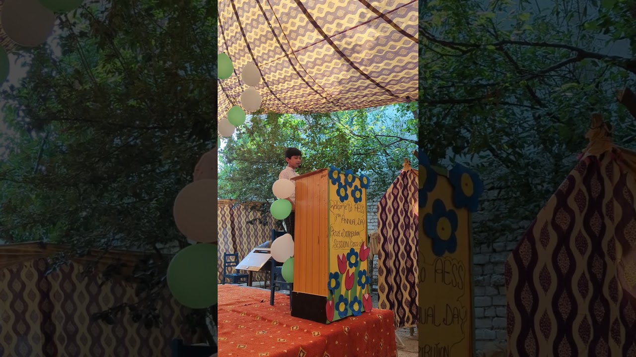 Tehami class 1st speech