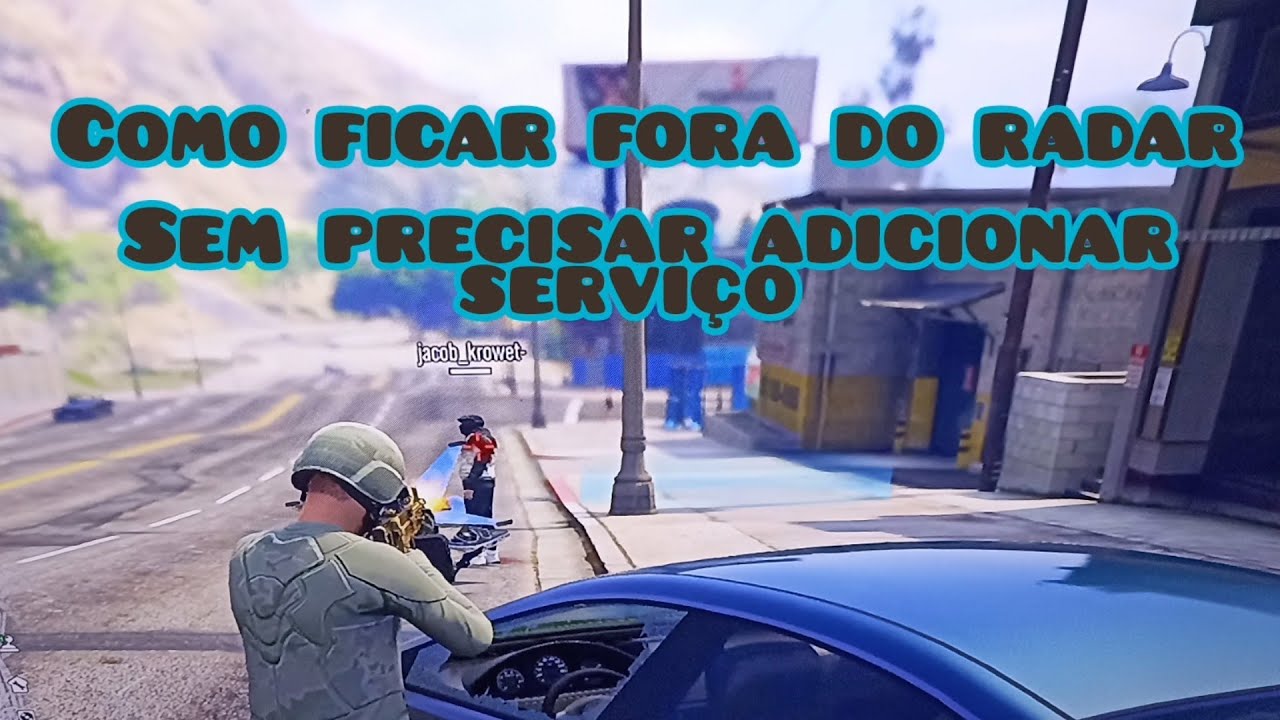 COMO  FICAR  FORA  DO RADAR INFINITO  SEM ADICIONAR  SERVIÇO  NO GTA 5 ONLINE.