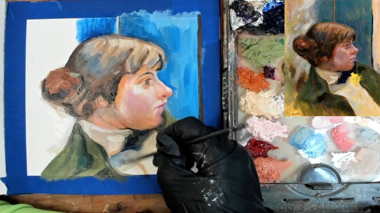 PT 1 Renoir Master Study Monday OIl Painting Paint