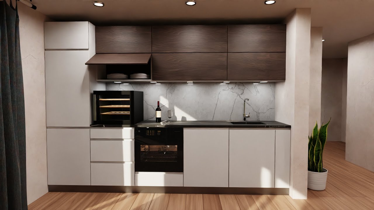 How to make a realistic kitchen with Autodesk Inventor (Tutorial Part 1)
