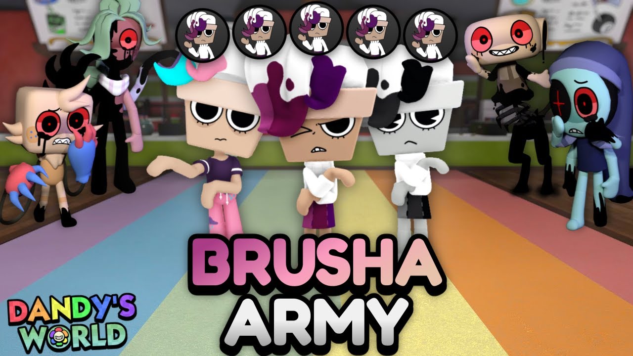 BRUSHA ARMY RUN (FLOOR 20+) | Dandy's World
