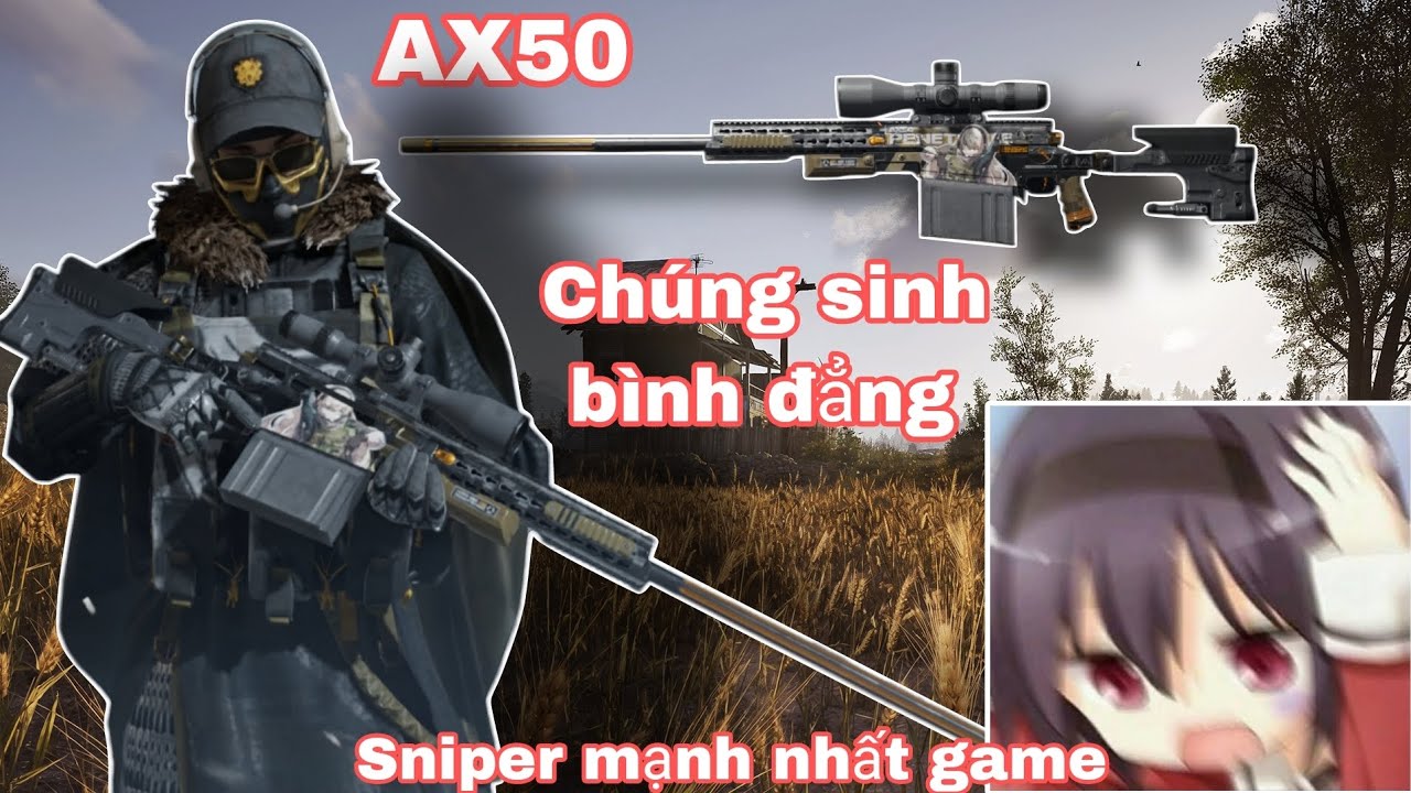 AX50 sniper mạnh nhất game cùng trang trại vùng cấm | Arena Breakout 