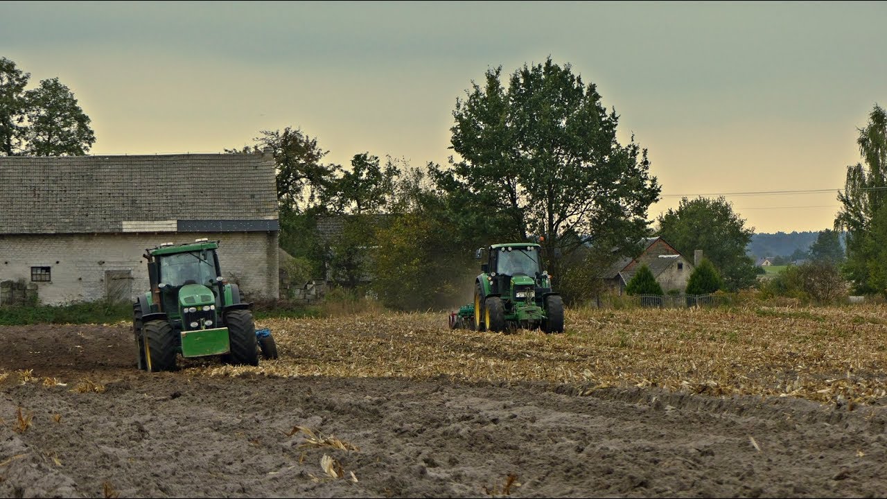 Jesienne Prace Polowe ☆John Deere 7920 i John Deere 6430