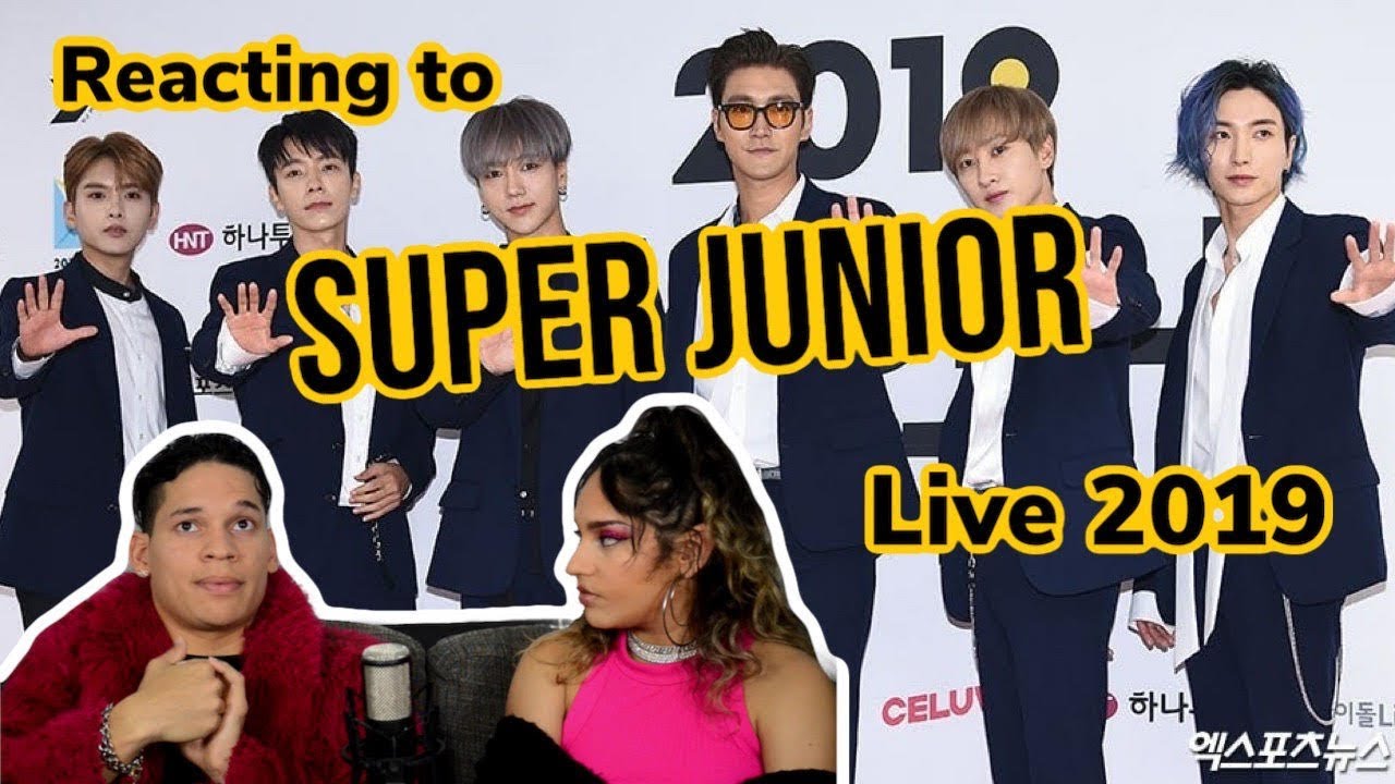 Reacting to SUPER JUNIOR  LIVE 2019 K-Would festa 👏| reaction video FEATURE FRIDAY ✌
