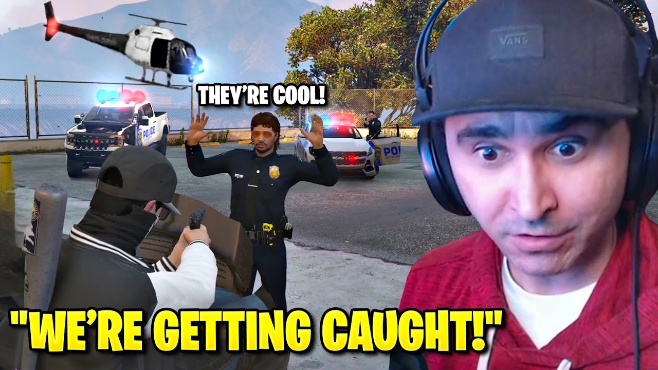 Summit1g Kidnaps Cop & Gets Into ENDLESS Chase! | ProdigyRP 2.0