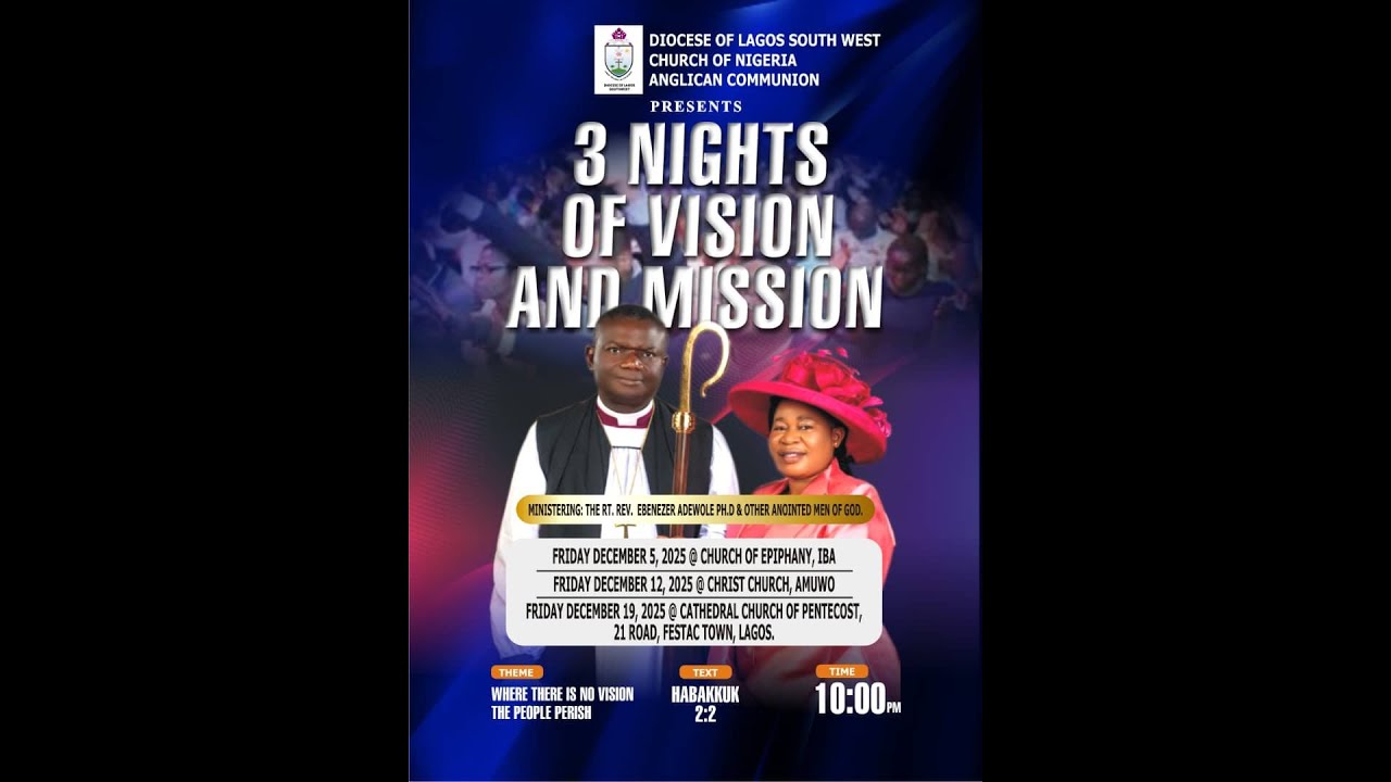 3 NIGHTS OF VISION AND MISSION