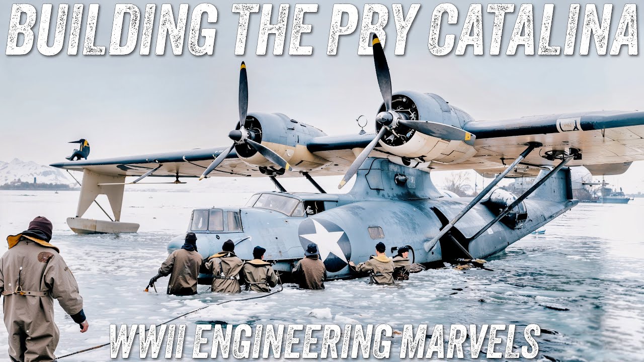 Building the Impossible: The Insane Engineering of the PBY Catalina | 4K Restored Historical Video