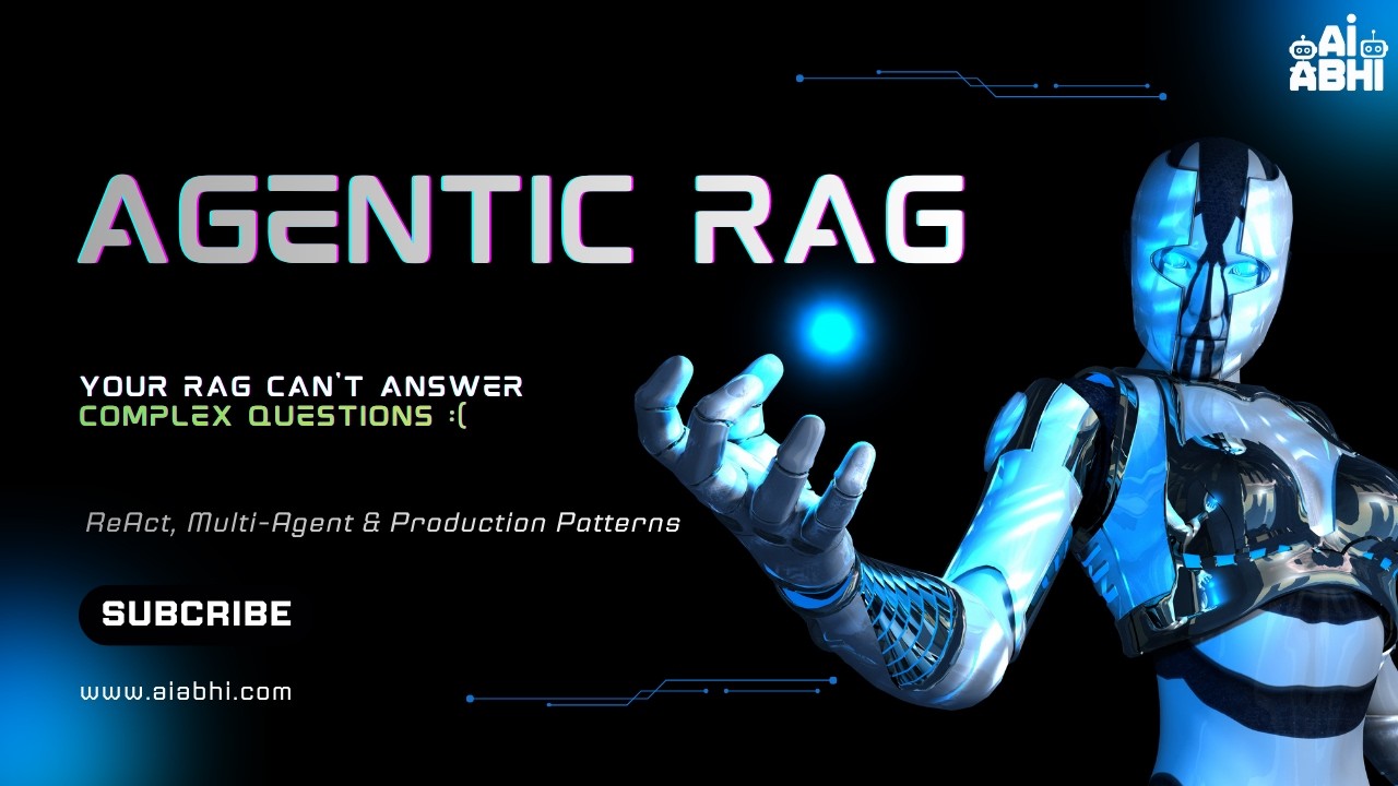 Agentic RAG Explained: Multi-Agent, Production Patterns and ReAct- When AI Decides How to Search