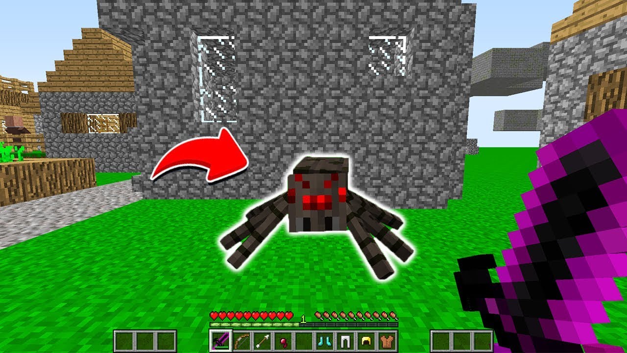 MİNECRAFT ama ÖRÜMCEK OLARAK OYNADIK !! 😱 Minecraft