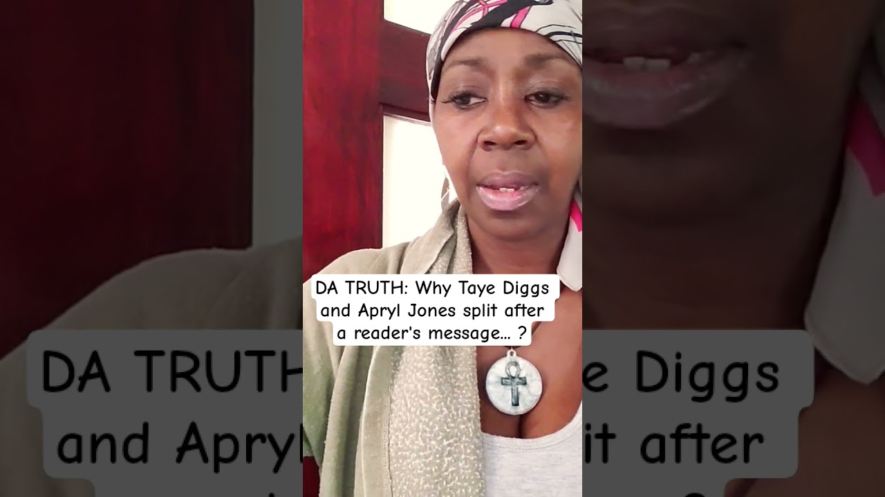 Taye Diggs & Apryl Jones were NOT misguided. A matter of perspective. #icbg #viralvideo #divine