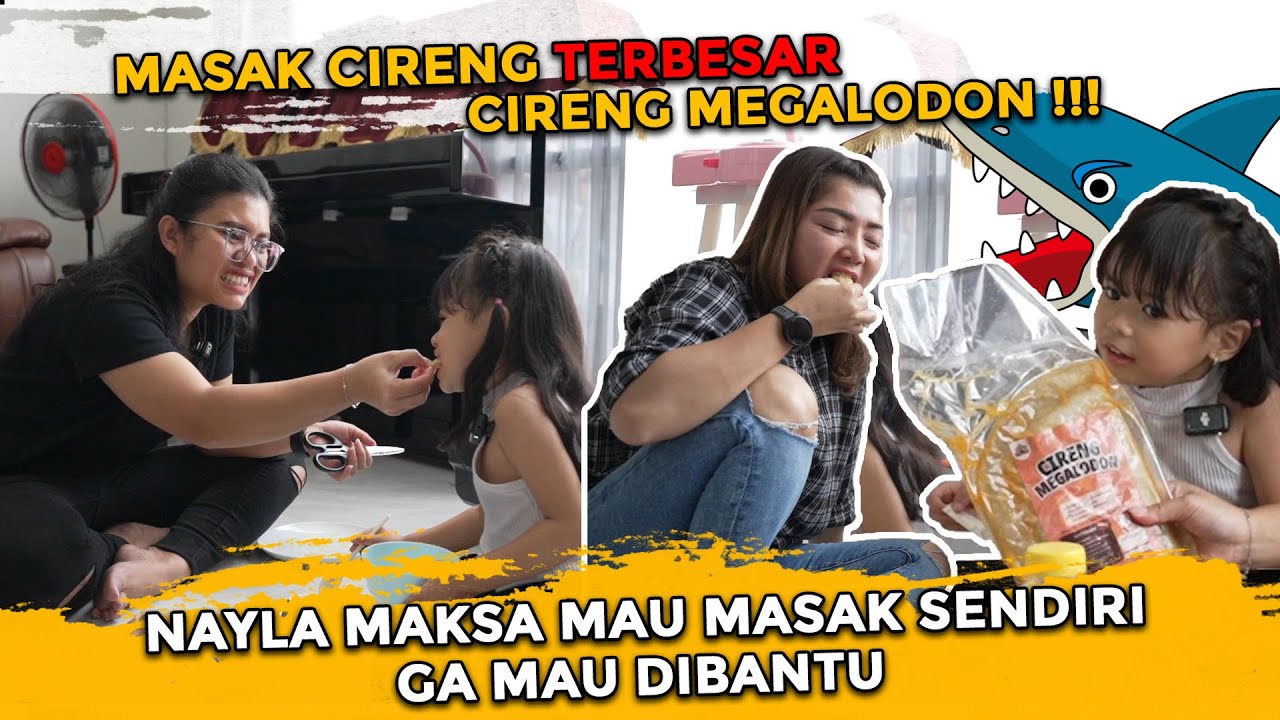 NAYLA DAN TEH NOVI MUKBANG CIRENG RAKSASA MEGALODON !!!