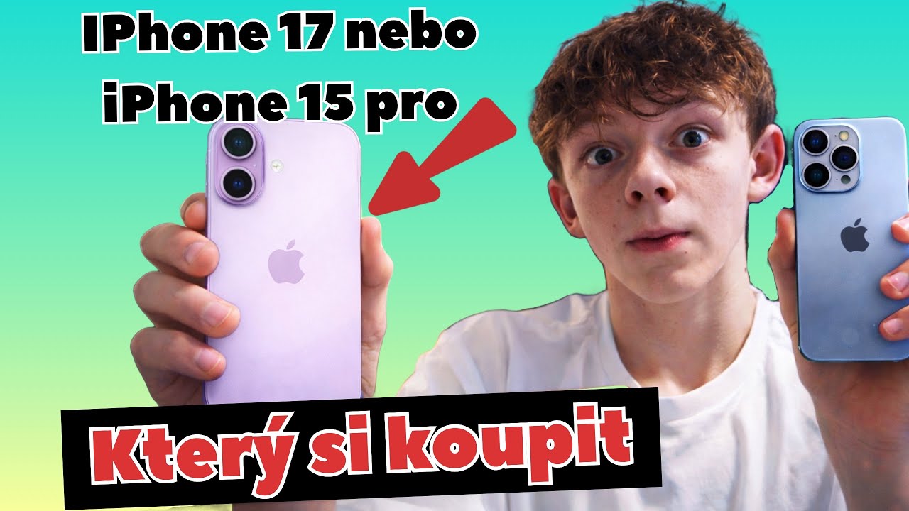 Porovnal jsem iPhone 17 a iPhone 15 pro který je lepší a který si koupit 