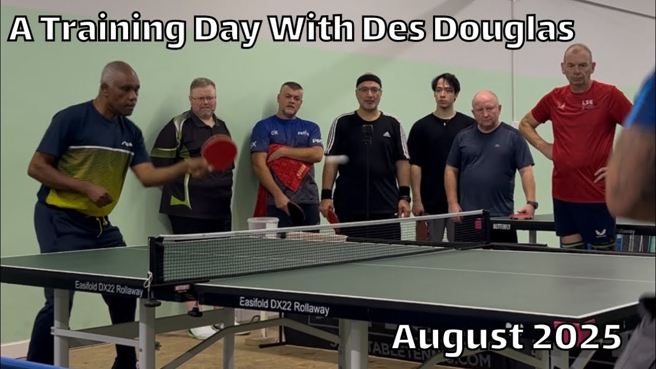 I WENT TO A TRAINING DAY WITH DES DOUGLAS | August 2025 |