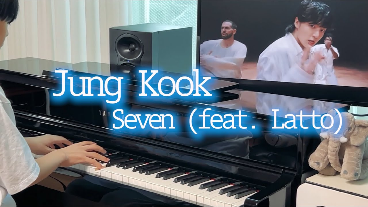 정국 (Jung Kook)  - Seven (feat. Latto) (piano cover)