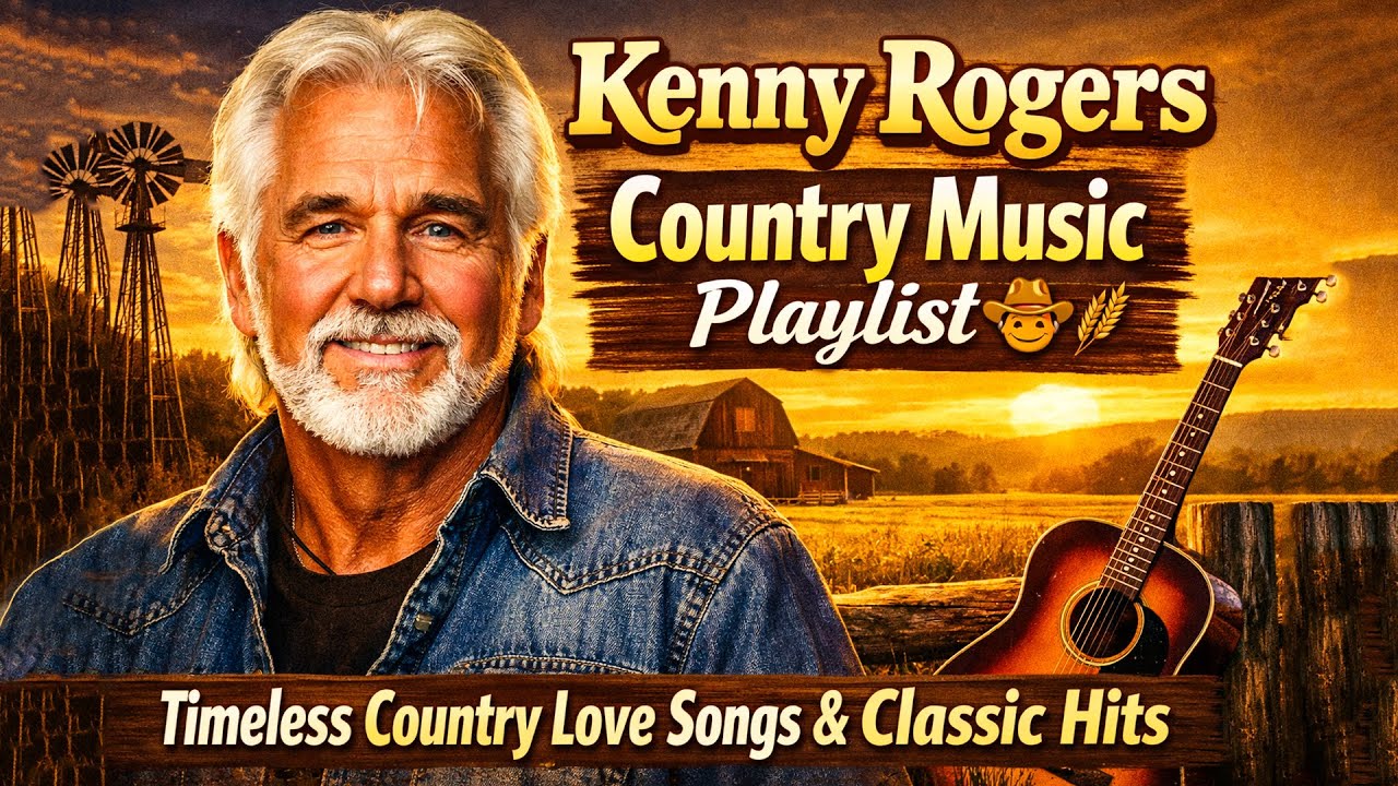 Kenny Rogers Country Music Playlist 🤠🌾 Timeless Country Love Songs & Classic Hits