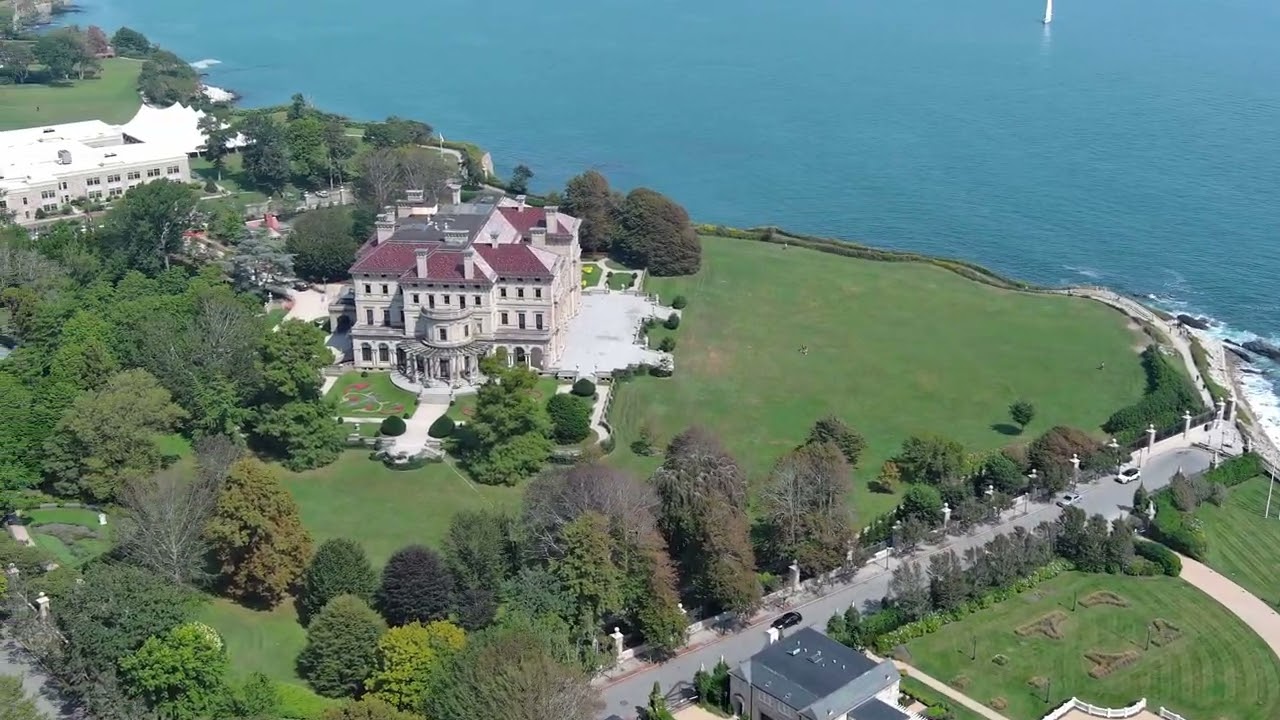 Newport, RI (4k Drone Footage)