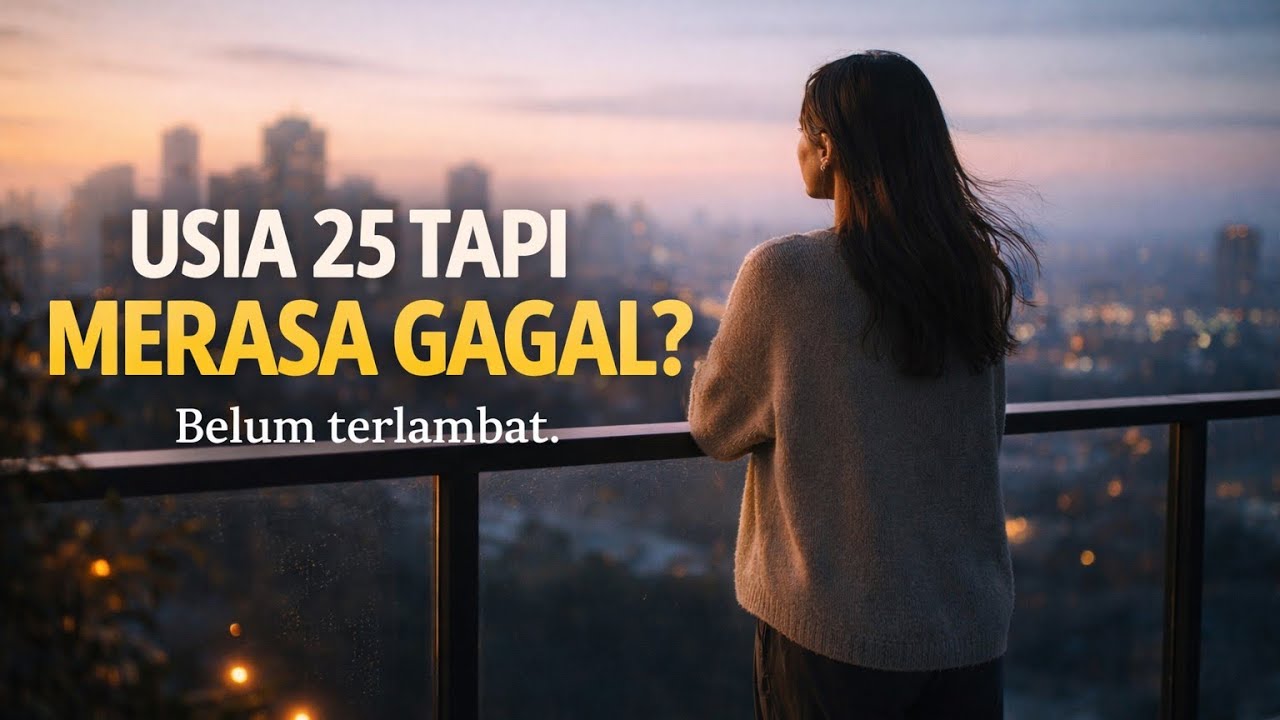 Belum Terlambat – Lagu Motivasi Tenang | Musik untuk Kamu yang Merasa Gagal di Usia 25