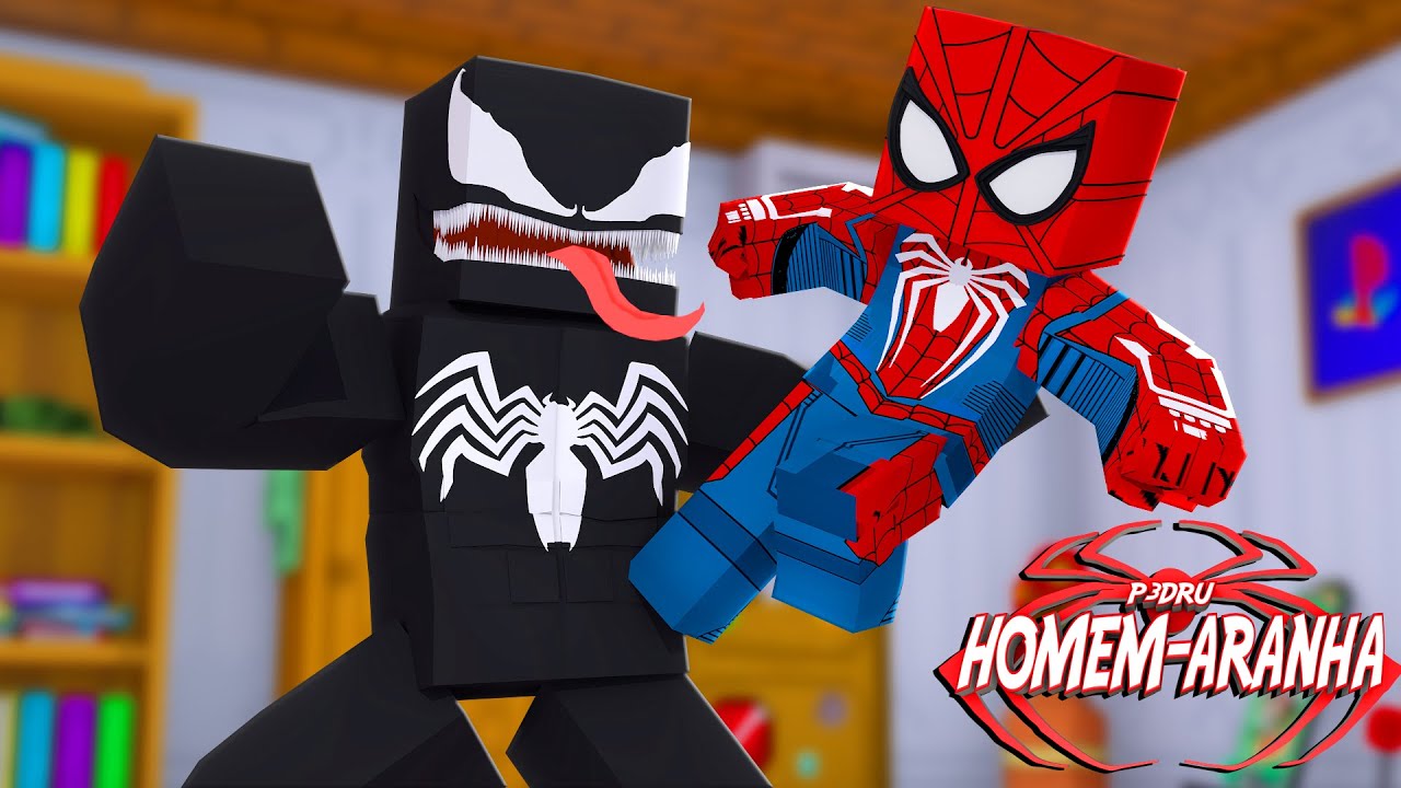 Minecraft: BATALHA FINAL CONTRA O VENOM! - HOMEM ARANHA Ep.29 ‹‹ P3DRU ››