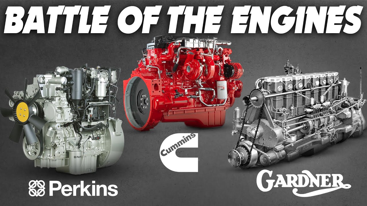 Diesel Engine SHOWDOWN - Perkins vs Cummins vs Gardner