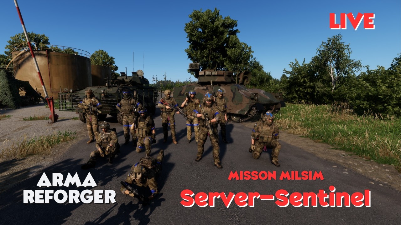 🔴🔈LIVE  Misson Milsim ทำลายที่เก็บเสบียงและยึดจุดยุทธศาสตร์ 📣   Server-Sentinel  #armareforger