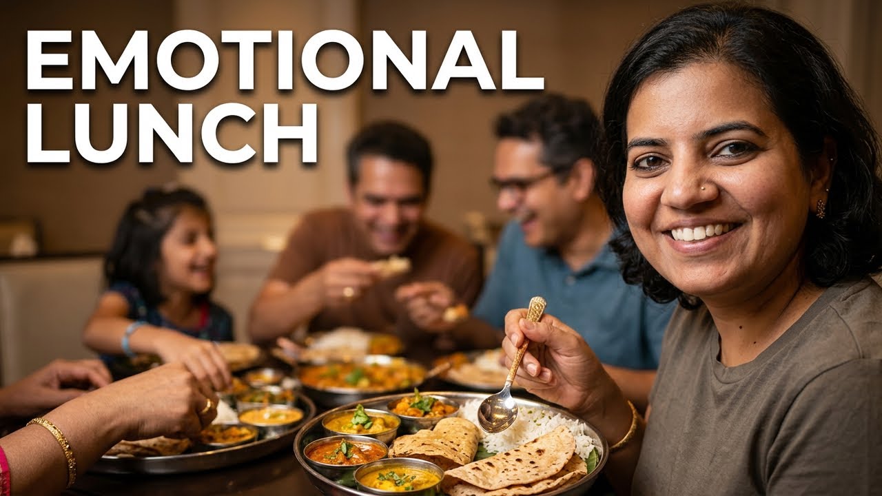 FAMILY LUNCH | A Real Day in Our Life as an Indian American Family | Emotional & Real Family Vlog