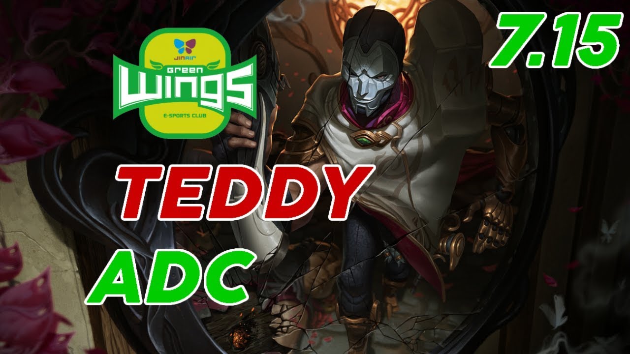Jin Air GreenWings Teddy Jhin ADC Patch 7.15