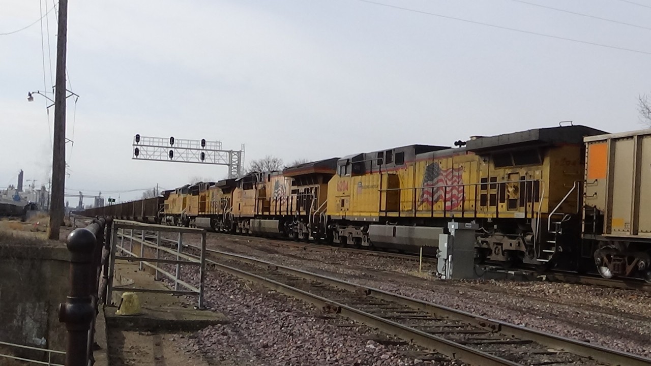 UP Geneva Sub CHCB double coal empty SP patch and Job #18 February 12, 2026