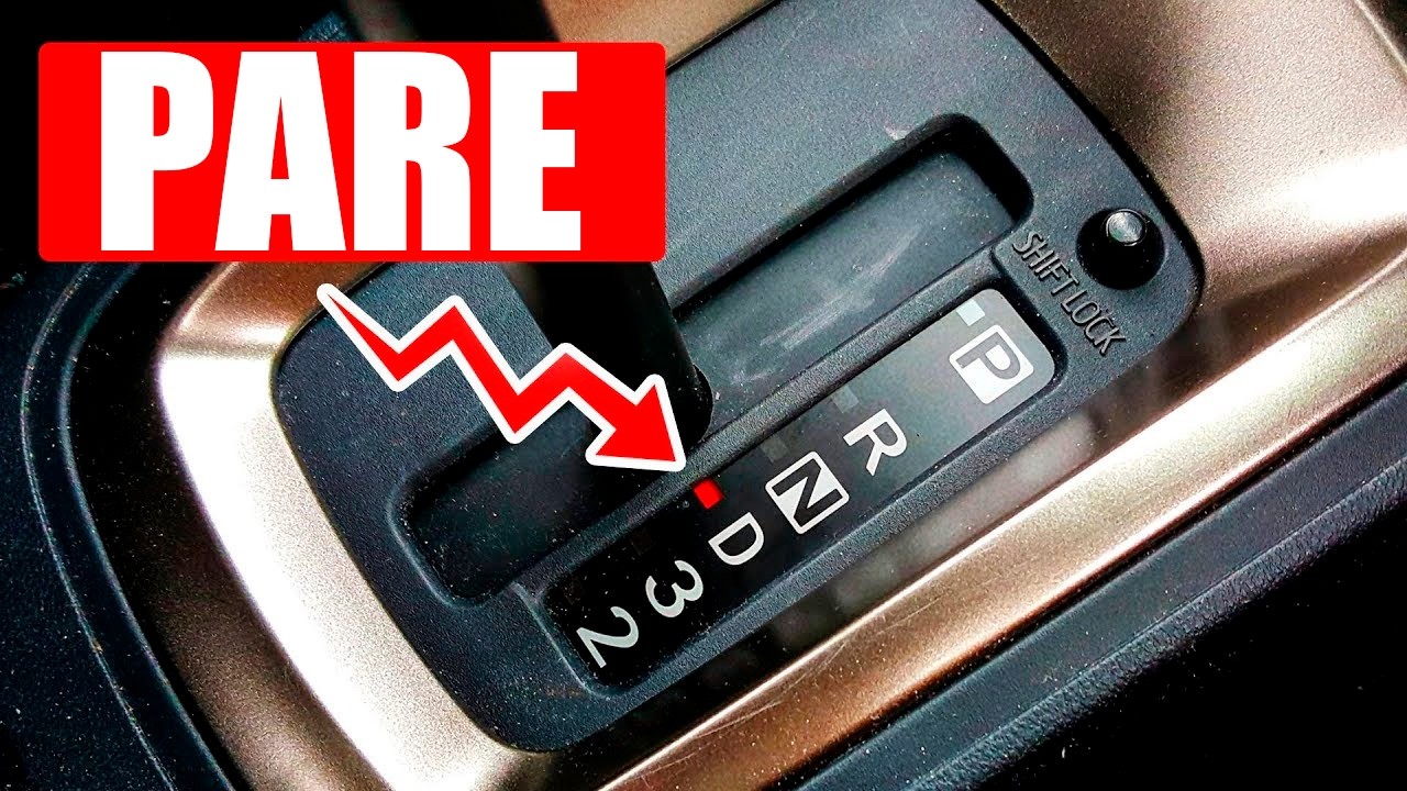 7 coisas que você NÃO deve fazer em um carro com transmissão automática