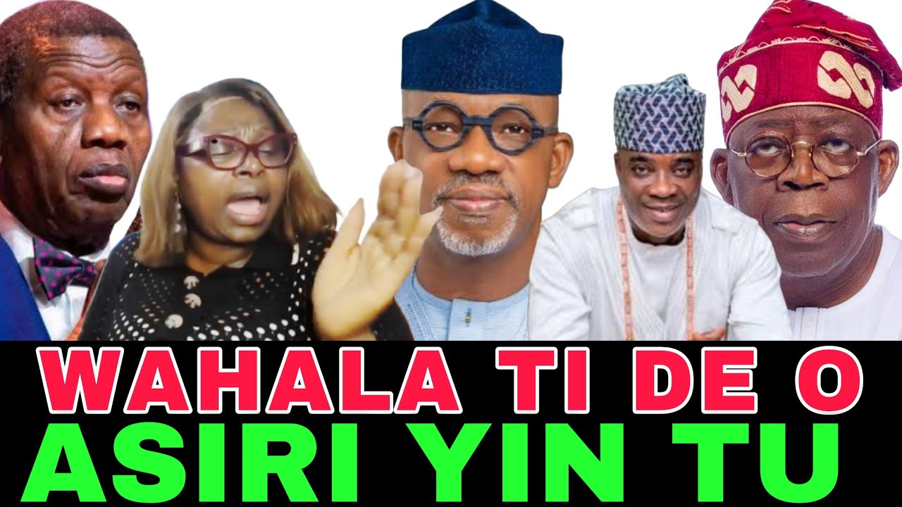 WONTI PADA FAAJA FUN BABA TINUBU, DAPO ABIODUN, PAS. ADEBOYE ATI WASIU AYINDE LORI ORO NIGERIA 