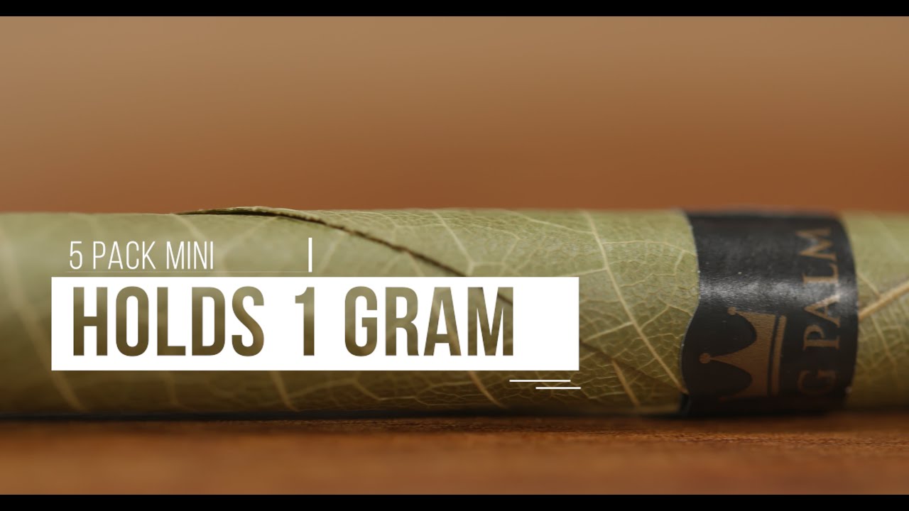 How To Fill A King Palm Mini Leaf Cone - Holds 1 Gram