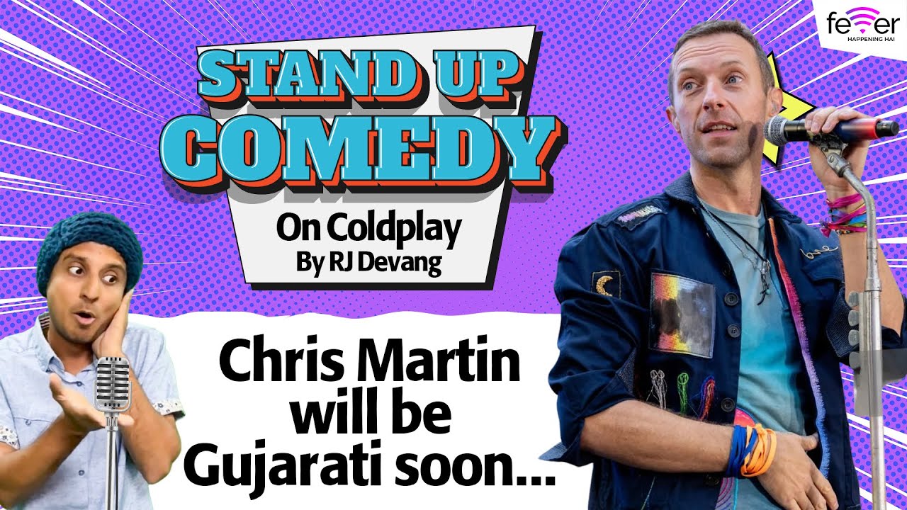 Coldplay Vibes with a Gujarati Twist | Stand-Up Comedy by RJ Devang