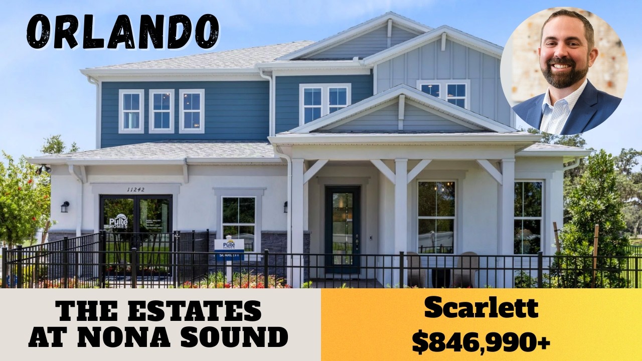 Pulte Homes, The Estates at Nona Sound, Scarlett Model, Orlando, Florida