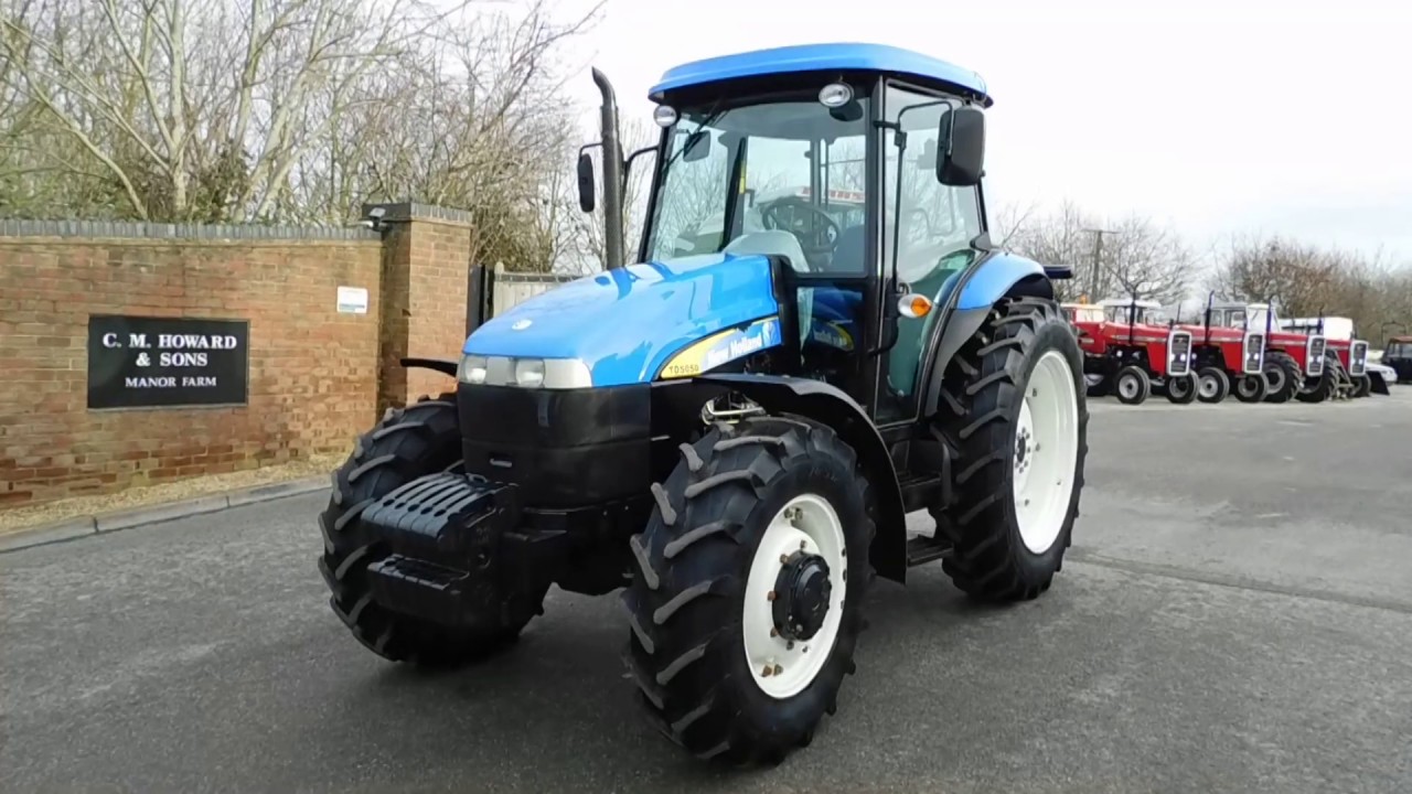 NEW HOLLAND TD5050 TRACTOR WALKROUND VIDEO